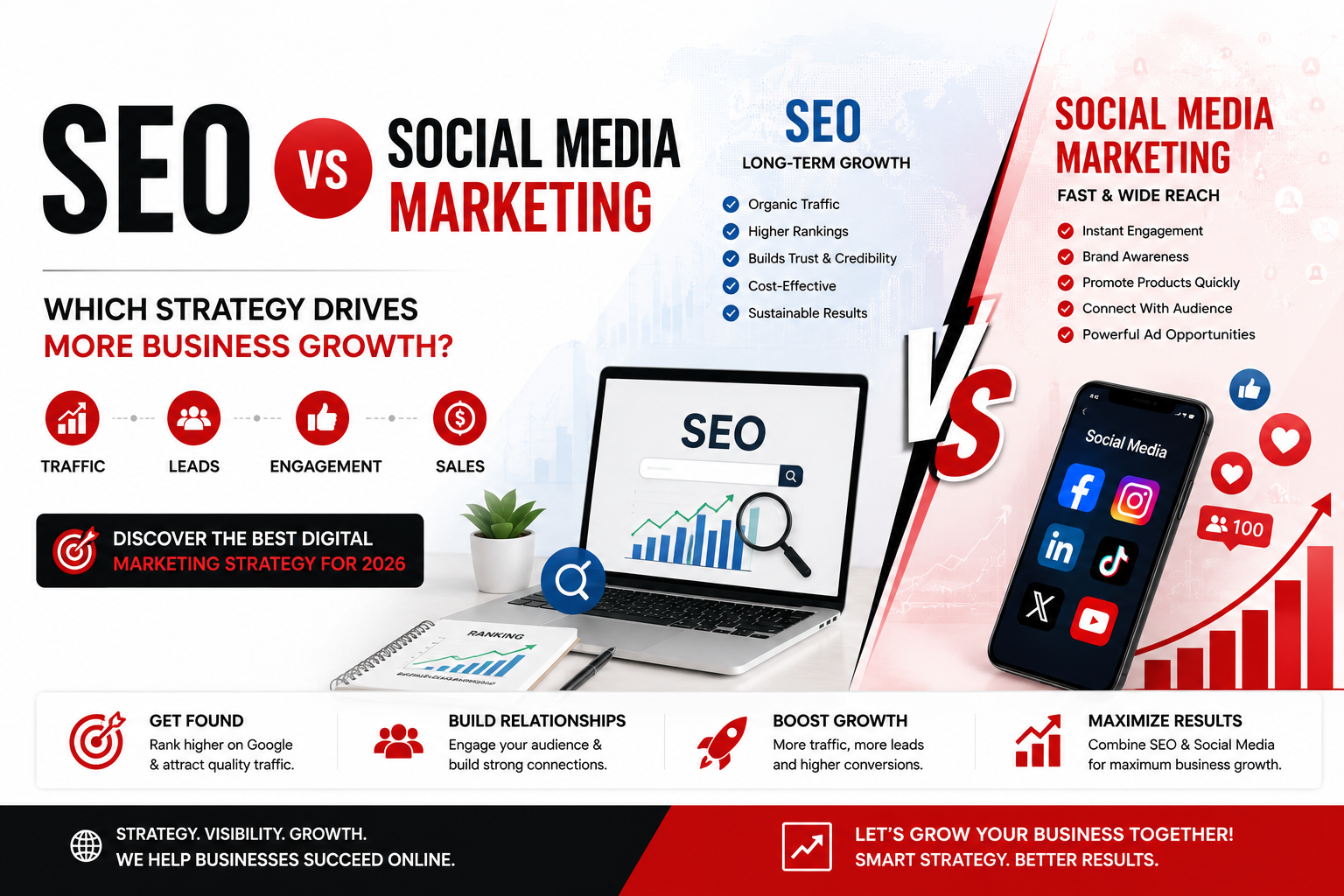 Social Media Marketing vs SEO: Which Is Better for Your Business?